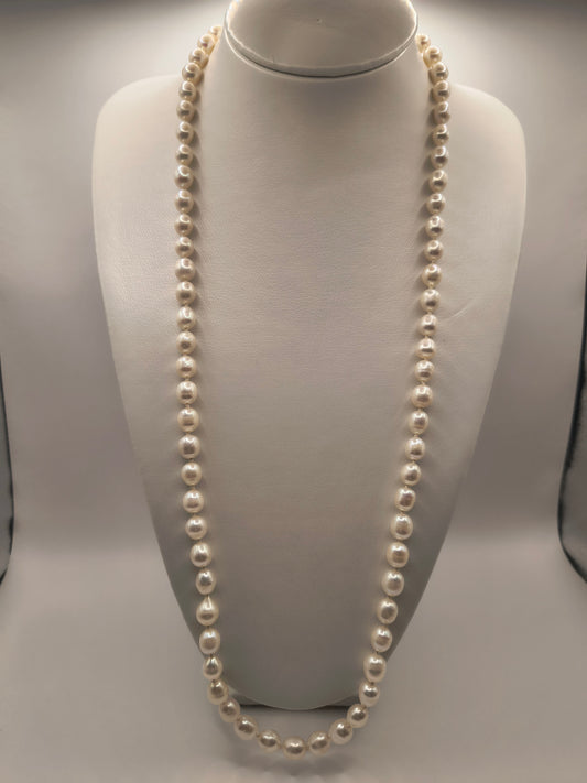 Freshwater pearl necklace (Long)