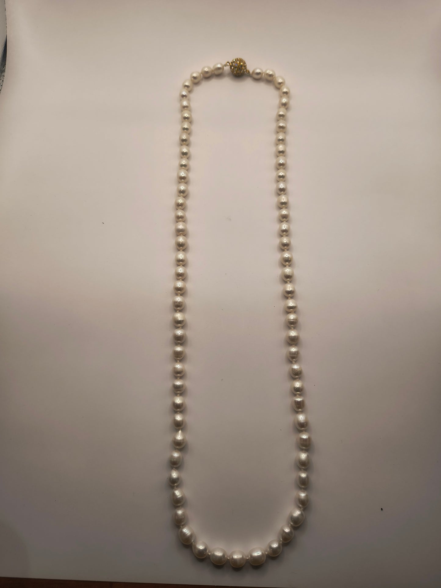 Freshwater pearl necklace (Long)