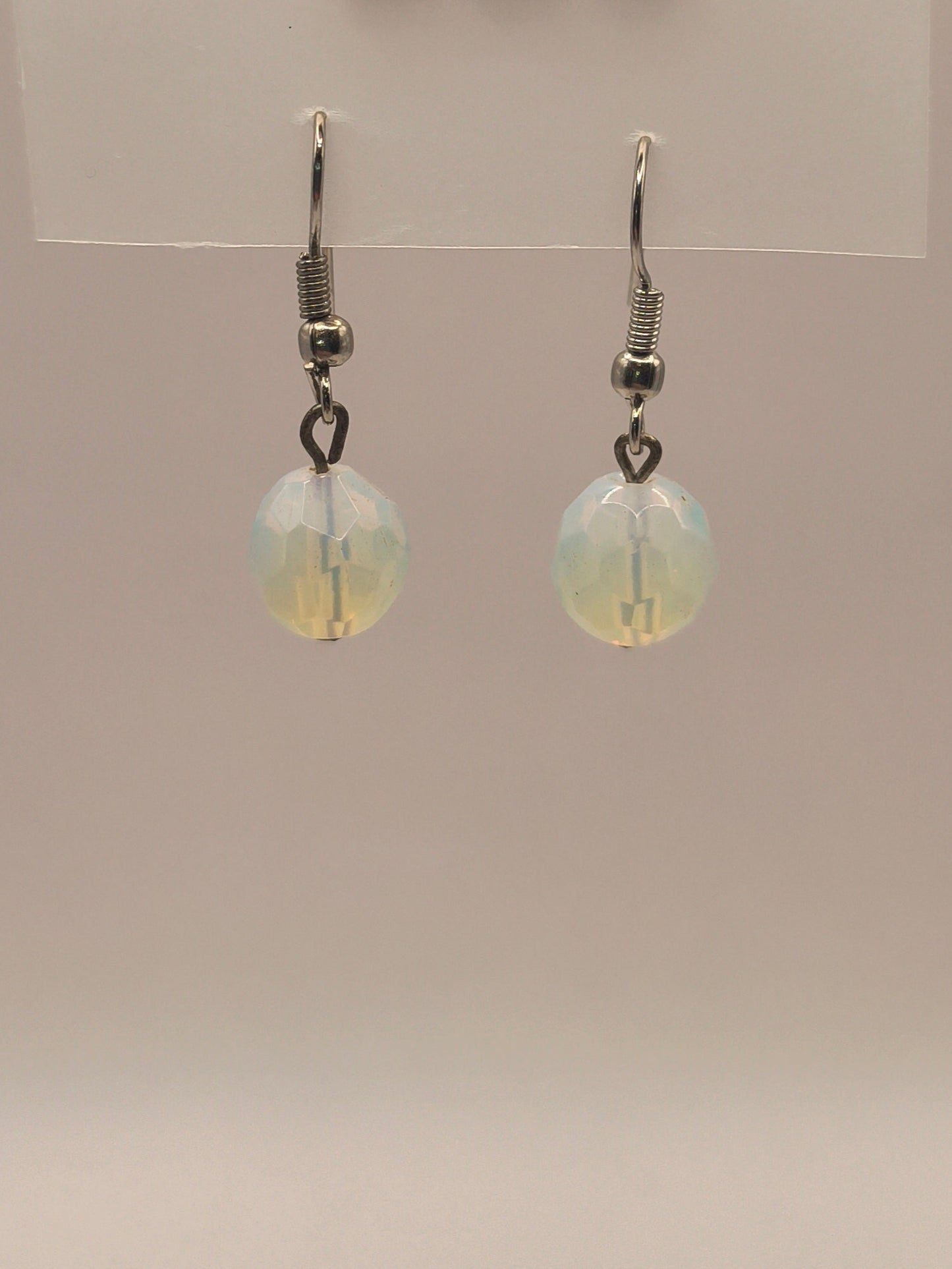 Moonstone earrings