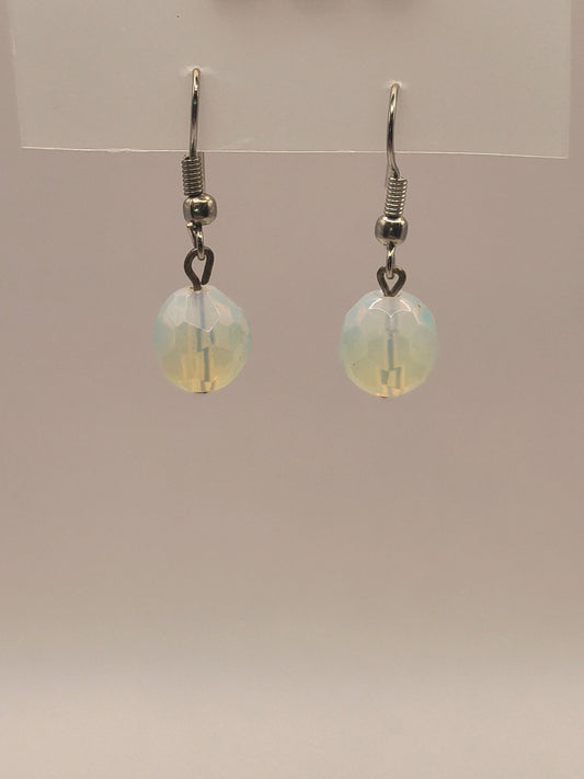 Moonstone earrings